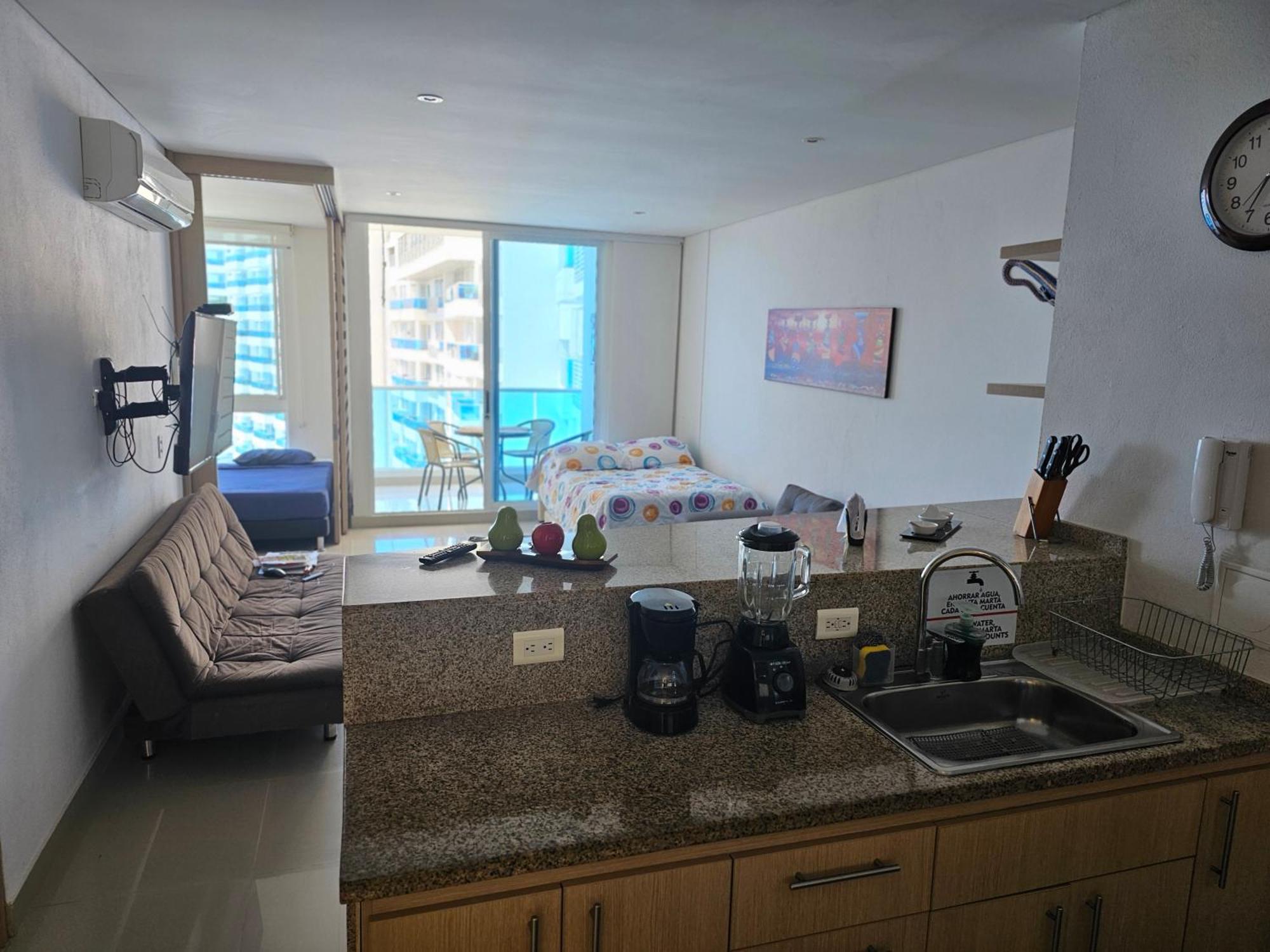 Apartamento Con Salida Al Mar Santa Marta Kültér fotó